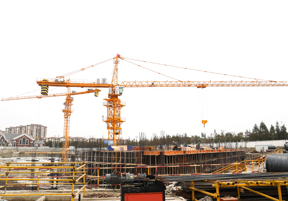 QTP63（5610）6ton Topkit Type Tower Crane JIB Length 56m