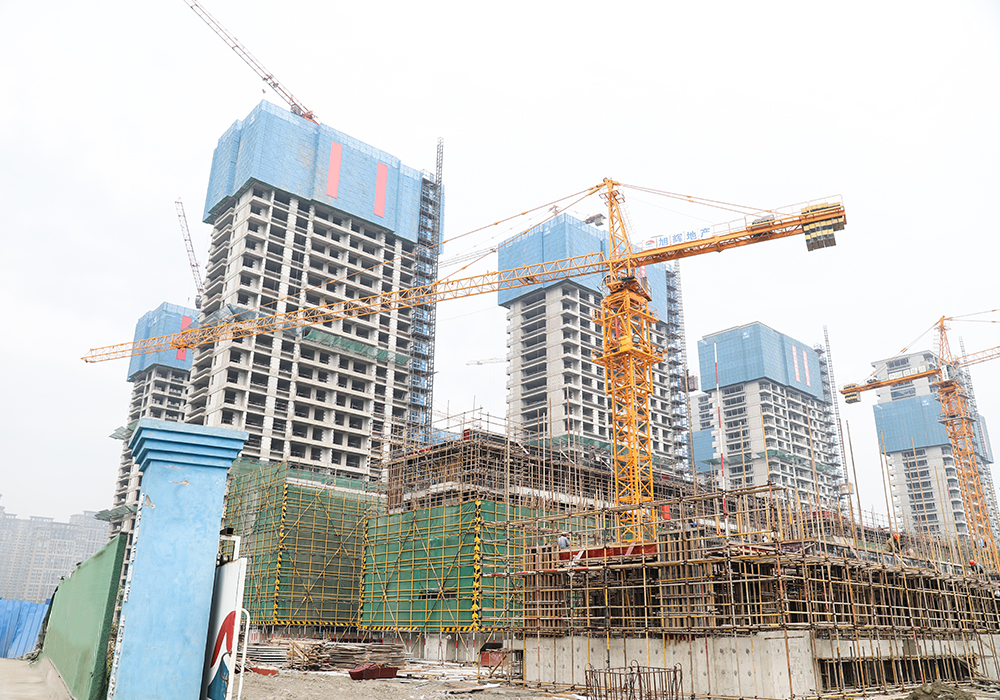 QTZ200（6030、7020）Topkit Tower Crane 10/12T JIB Length 60/70m